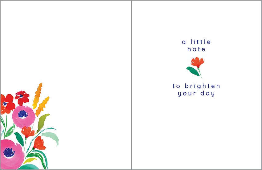 Thinking of You Greeting Card - Painterly Bloom Vase — alternate view 2