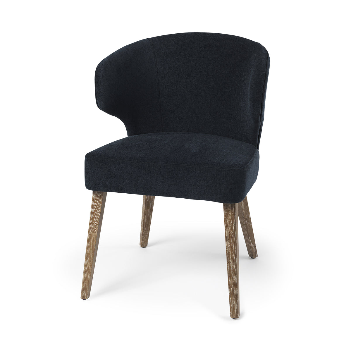 Niles Navy Wingback Dining Chair — alternate view 4