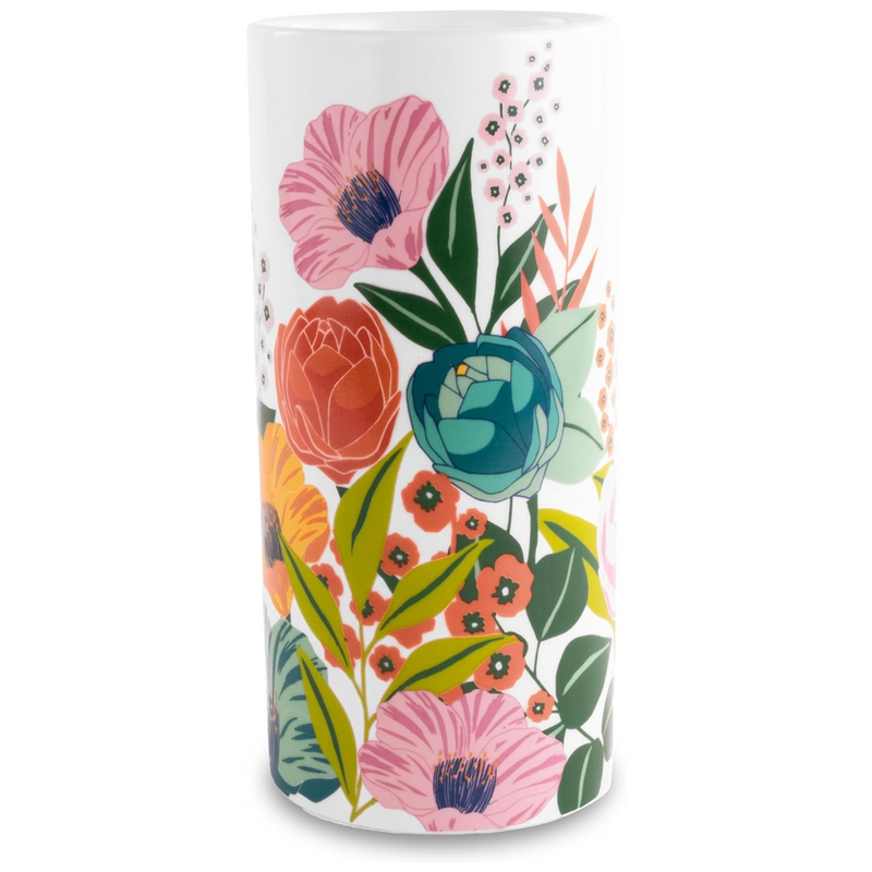 Cylinder Vase, Garden Blooms — alternate view 2