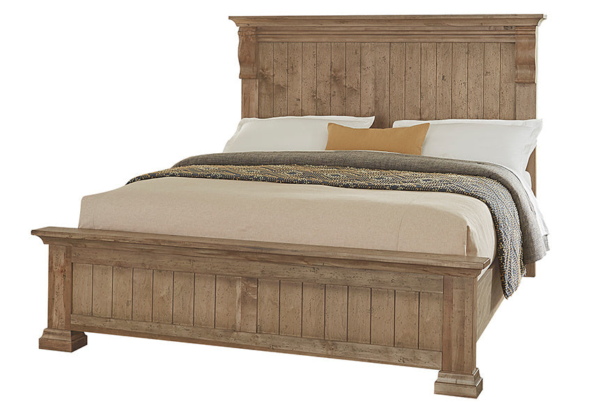 Carlisle Corbel King Bed:  Warm Natural — alternate view 2