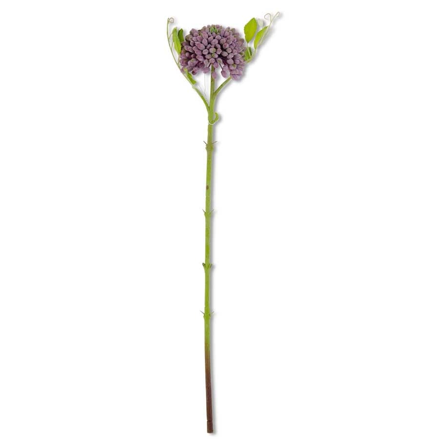 Purple Real Touch Sedum Stem — alternate view 2