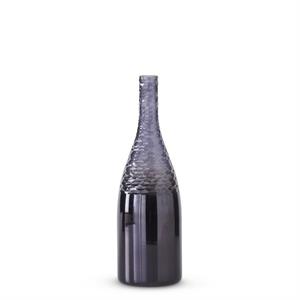 Black Glass Etched Top Bottle — alternate view 3