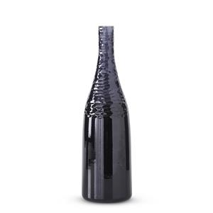 Black Glass Etched Top Bottle — alternate view 4