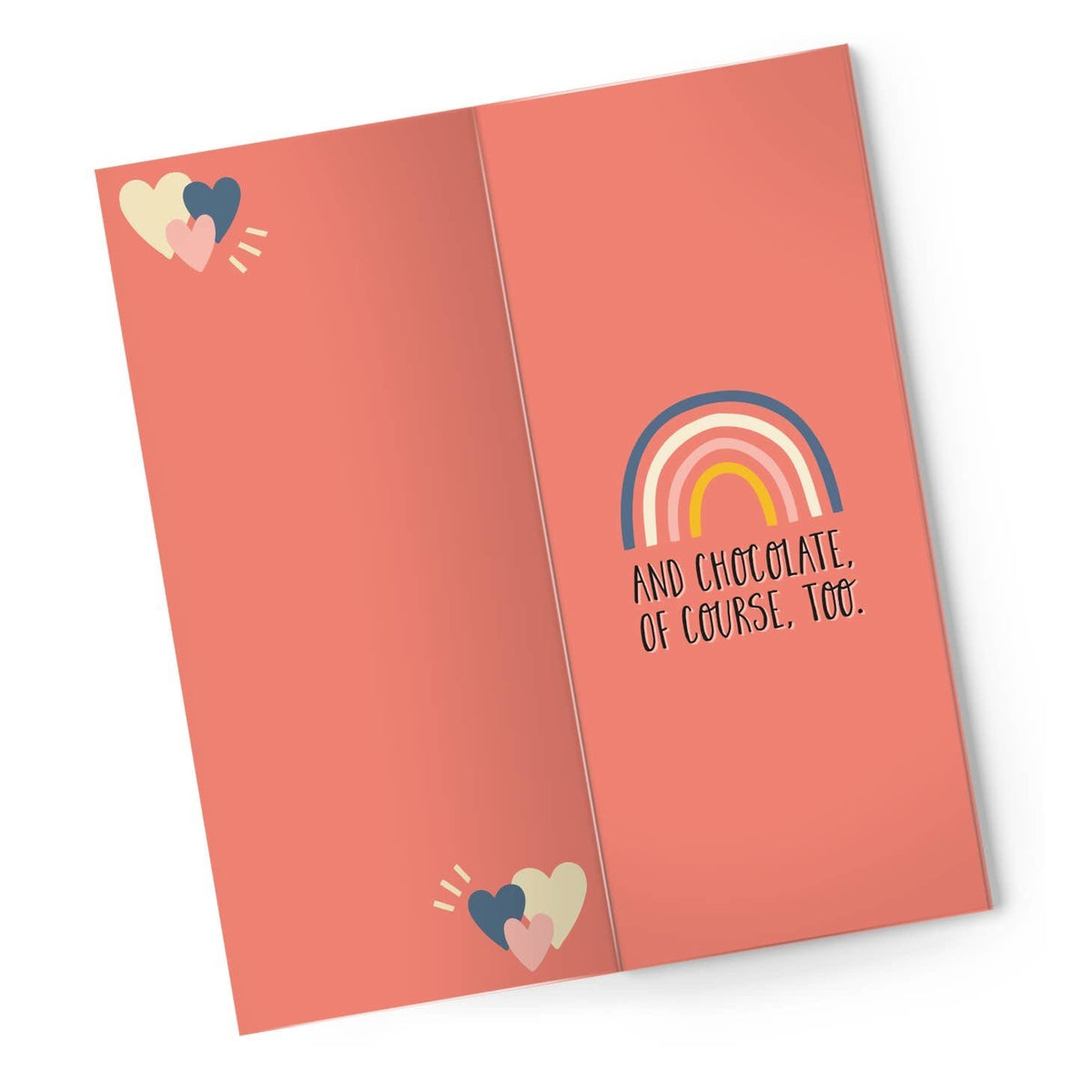 Sending Hugs (with chocolate) Card! — alternate view 2
