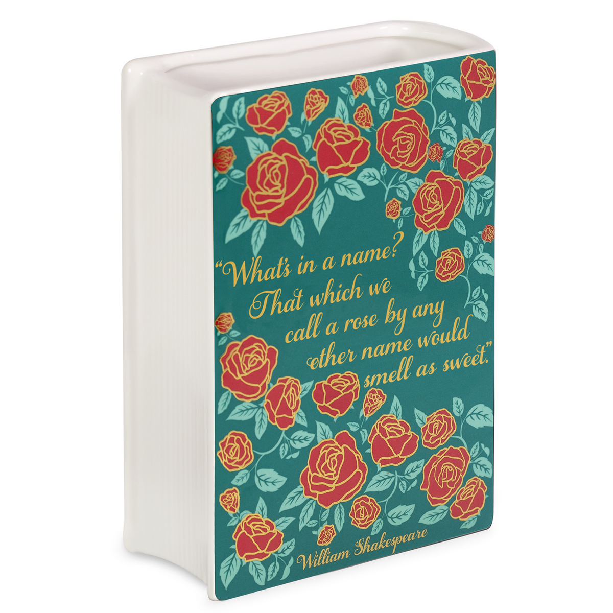 Large Book Vase, Romeo and Juliet — alternate view 4