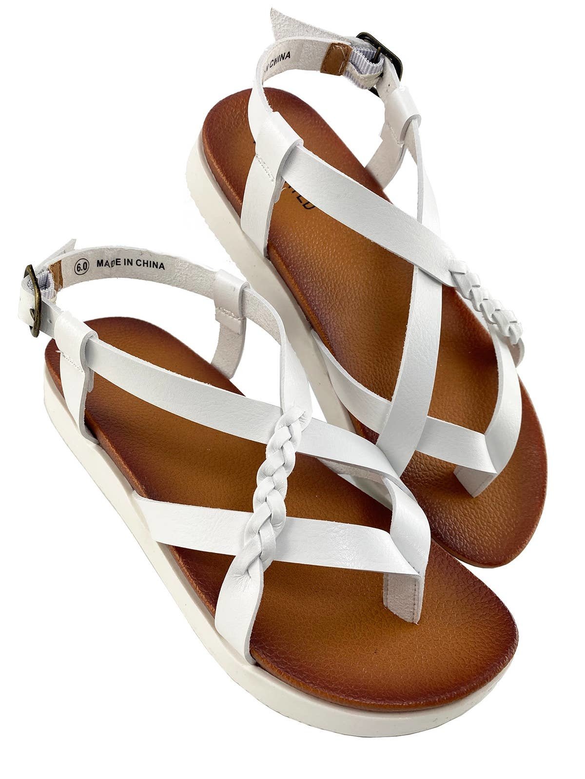 Sela Comfort Sandal - White — alternate view 4