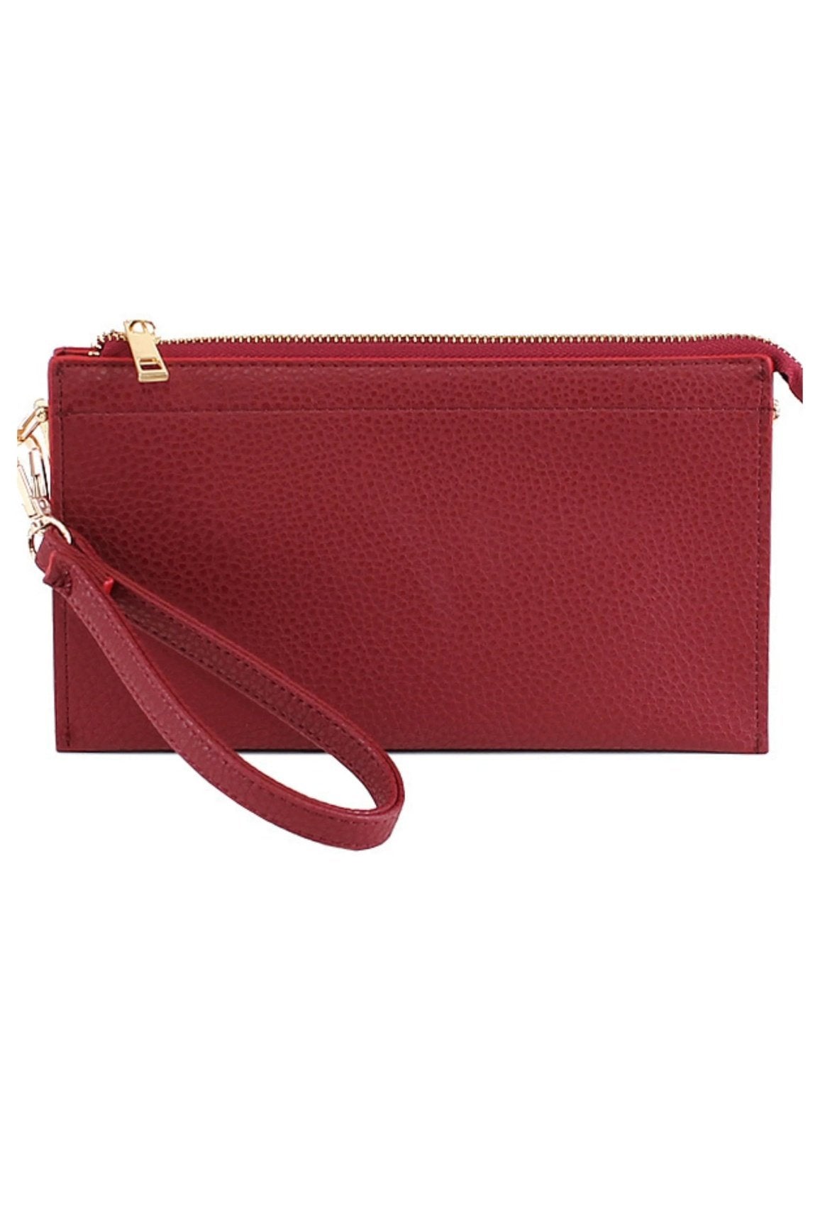 Abby 3-in-1 Handbag - Burgundy — alternate view 3