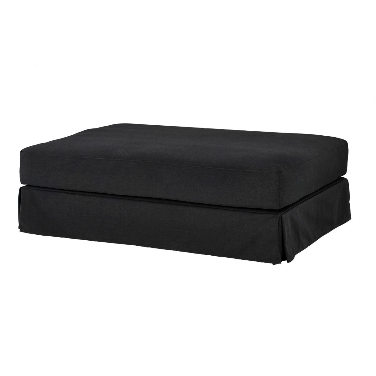 Ammons Ottoman (Midnight) — alternate view 2