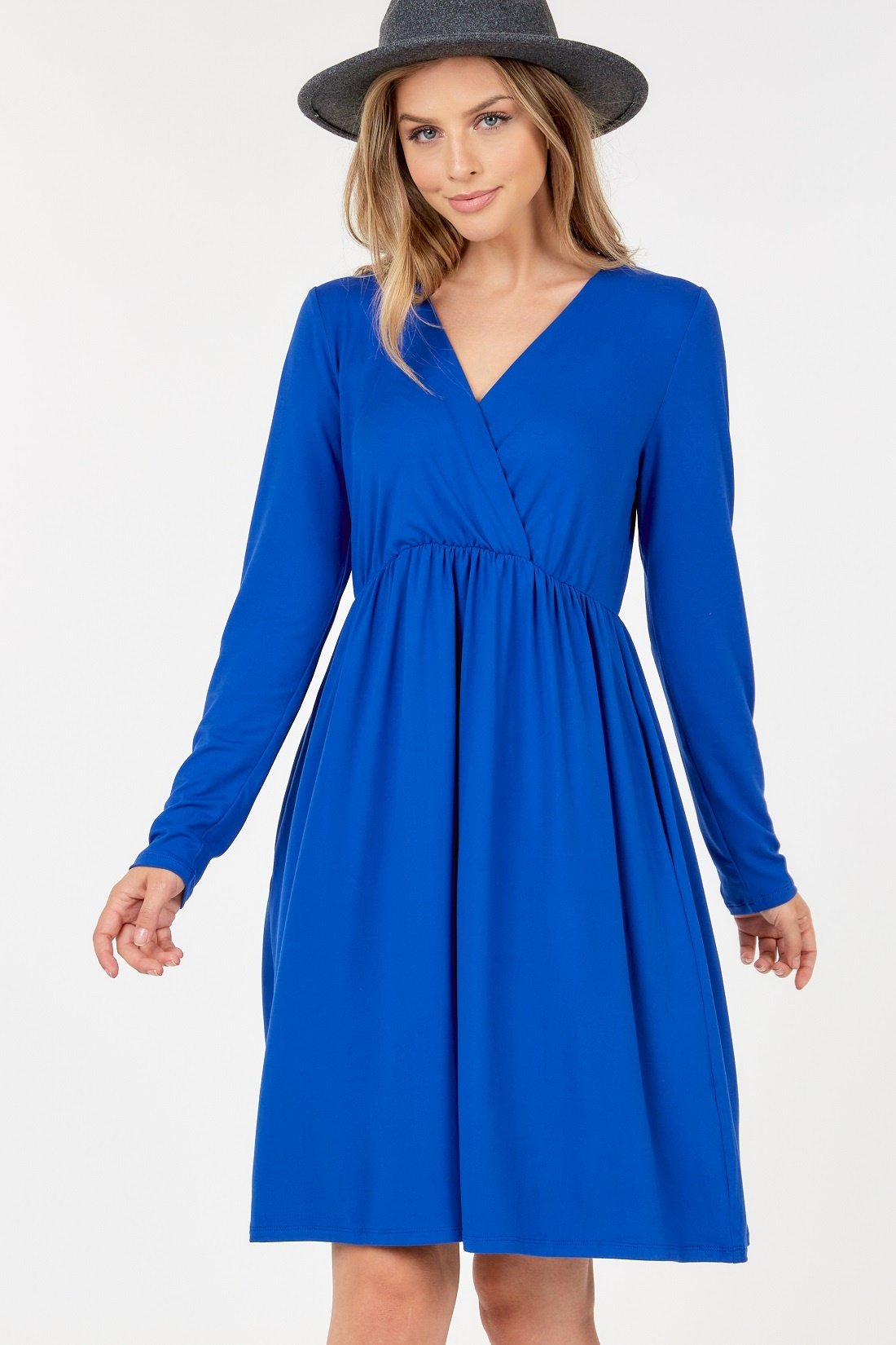 Dry Brushed Long Sleeve Dress — alternate view 3