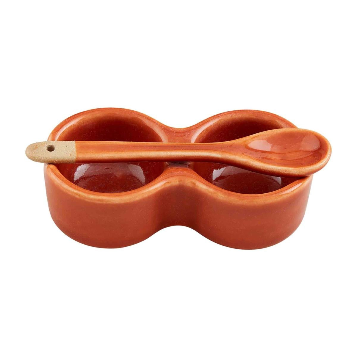 Colored Salt Cellar Sets-Rust — alternate view 2