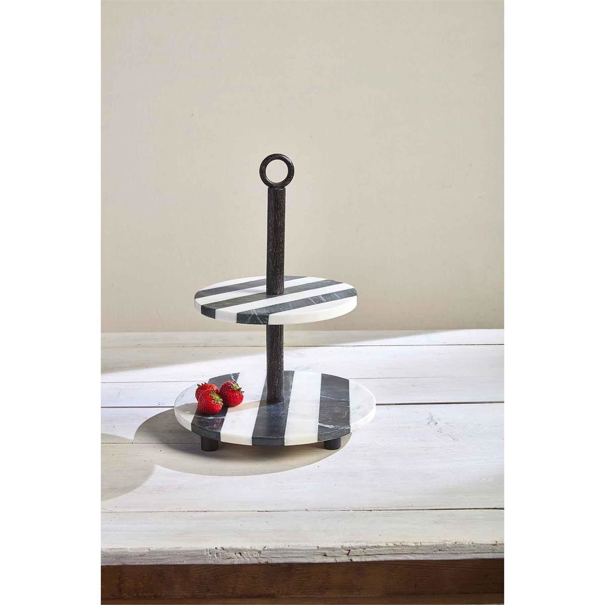 Tiered Marble Server — alternate view 2