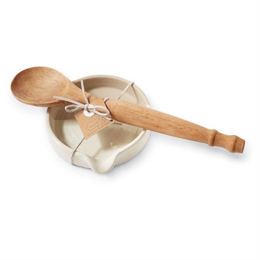 Stoneware Spoon Rest Set — alternate view 3