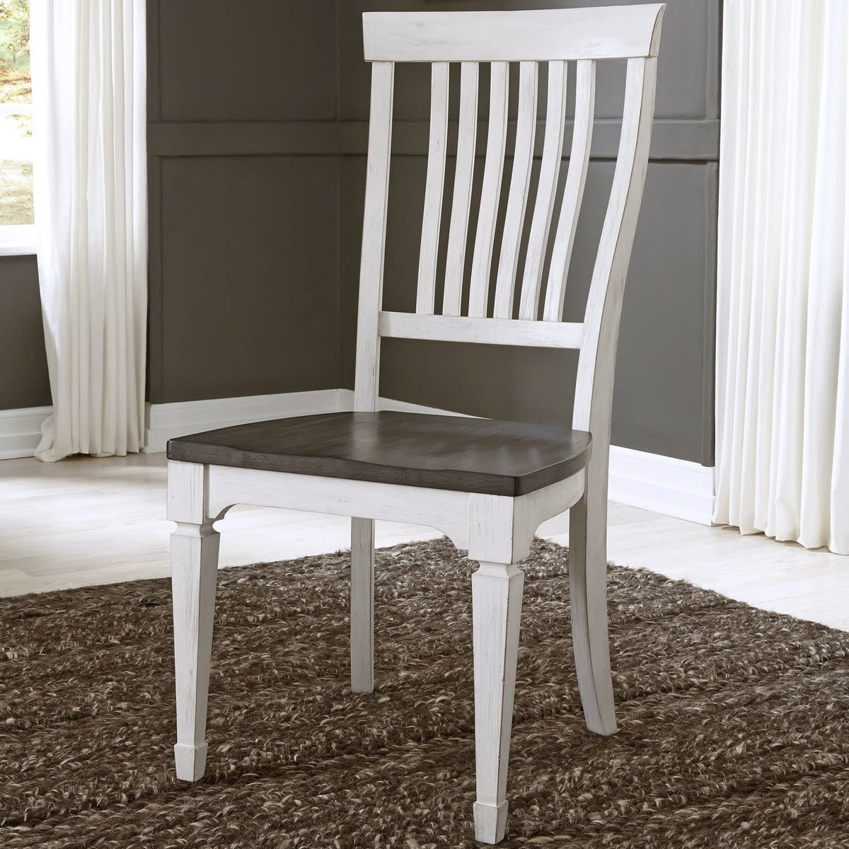 Allyson Park Slat Back Side Chair — alternate view 6