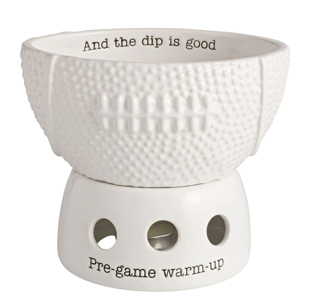 Football Tidbit Warmer Set — alternate view 2