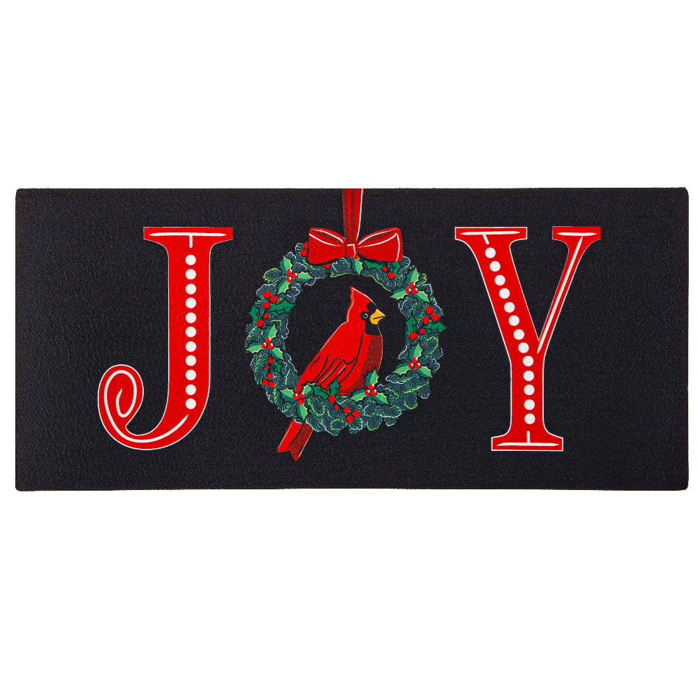 Joy to the World Wreath Sassafras Switch Mat — alternate view 2