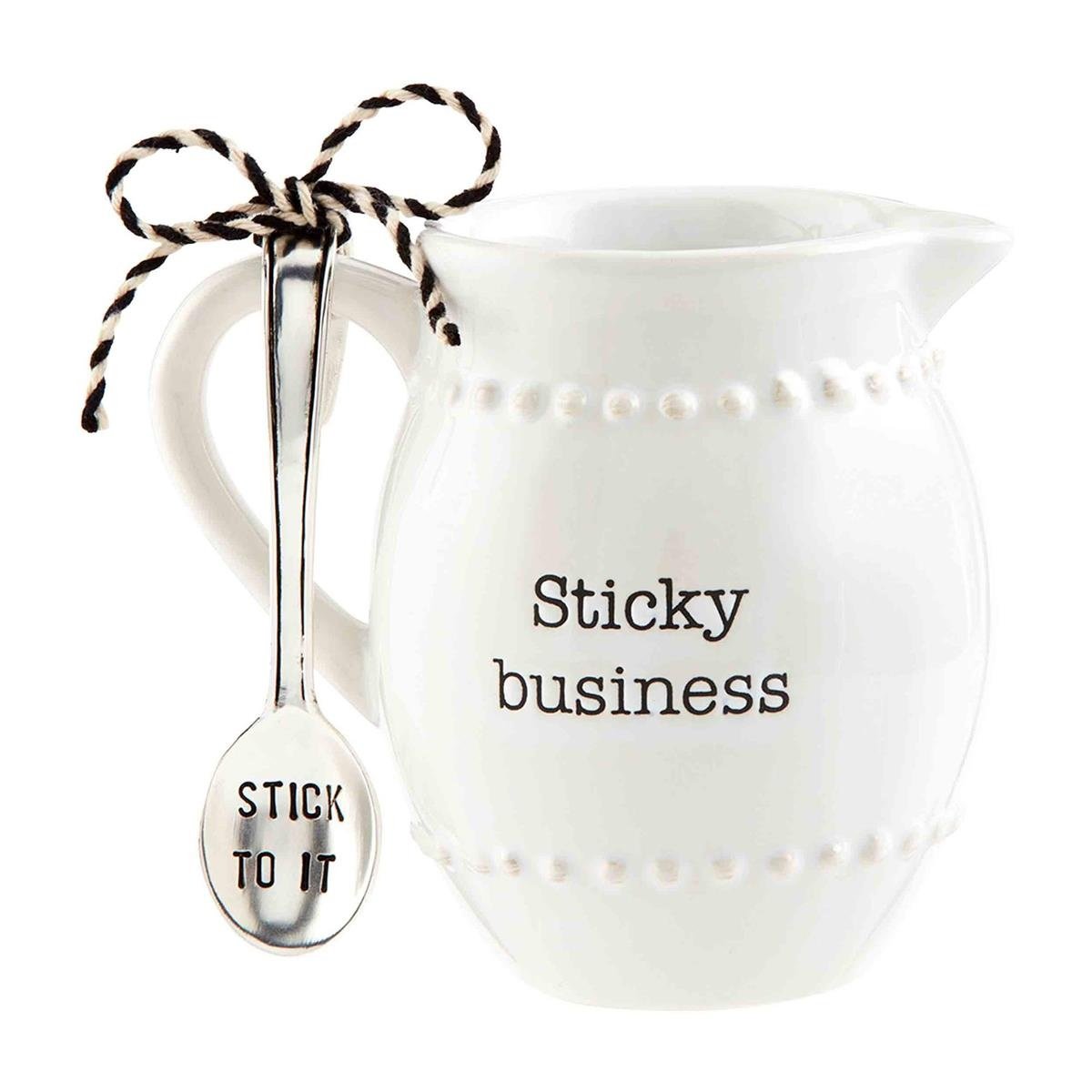 Syrup Pitcher & Spoon Set — alternate view 2