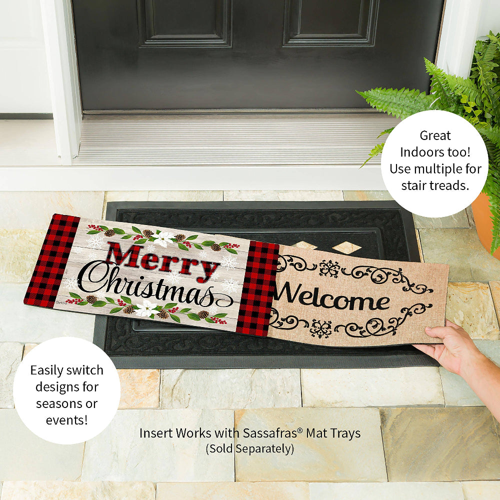 Christmas Sentiments Sassafras Switch Mat — alternate view 4