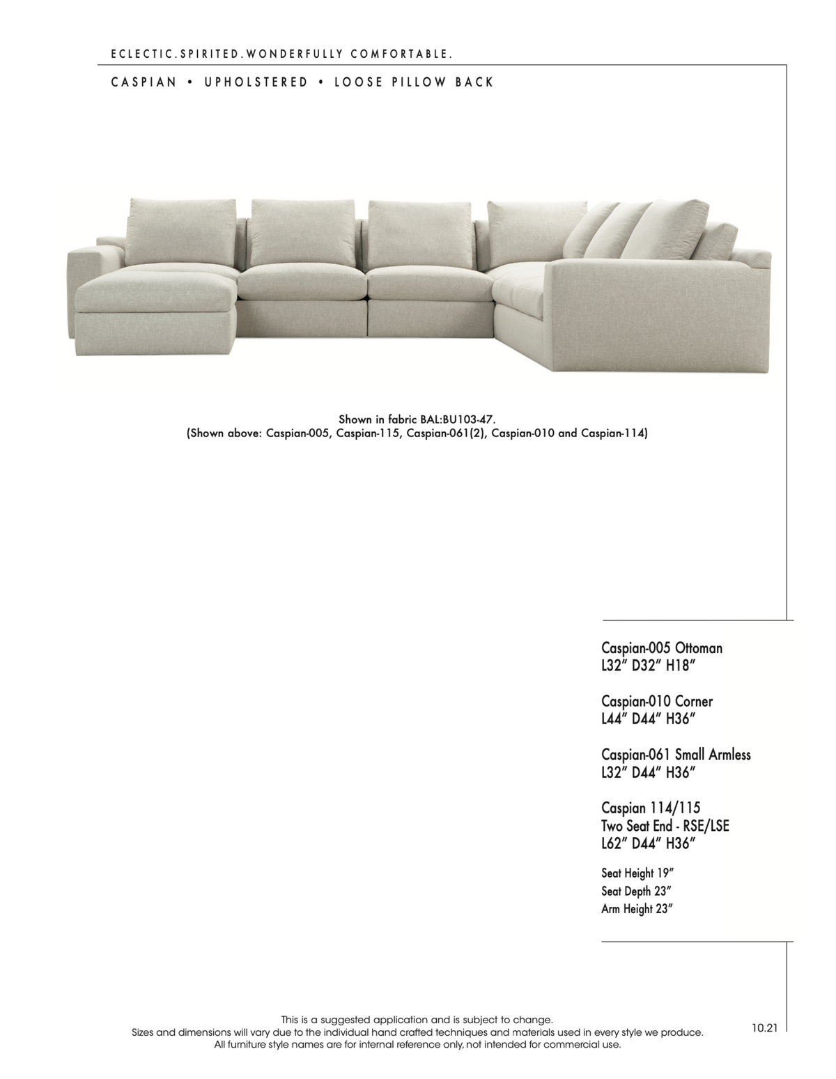 Caspian Sectional — alternate view 5