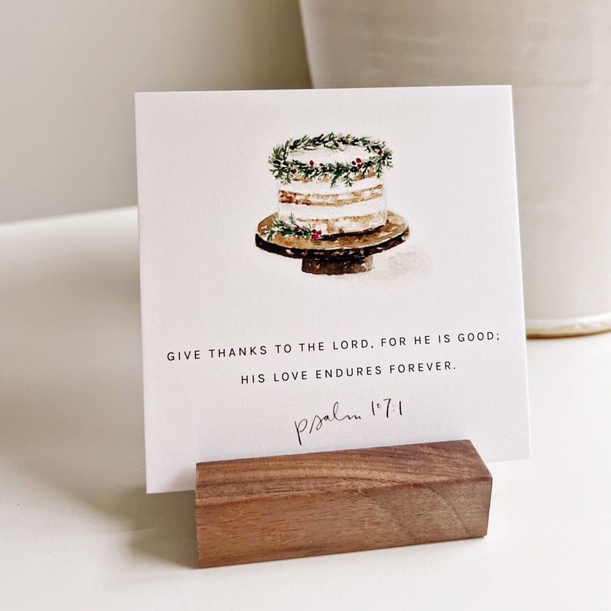Wood Card Holder — alternate view 2