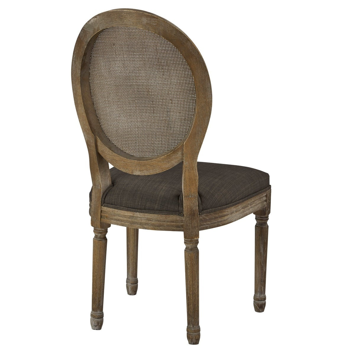 Round Mesh Back Dining Chair:  Urban Bark — alternate view 2