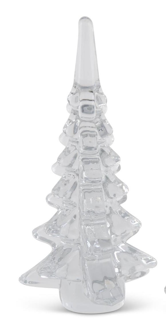 Large Clear Glass Tree