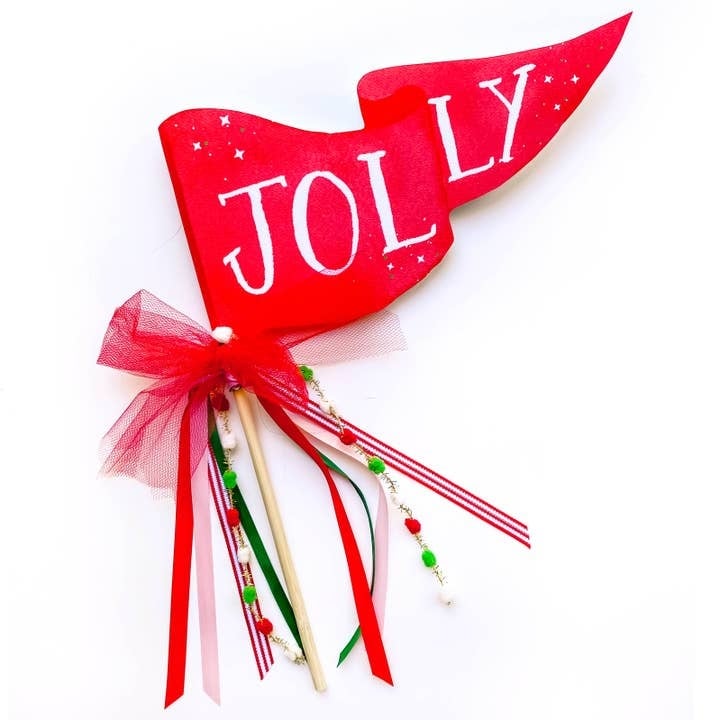 Jolly Christmas Party Pennant