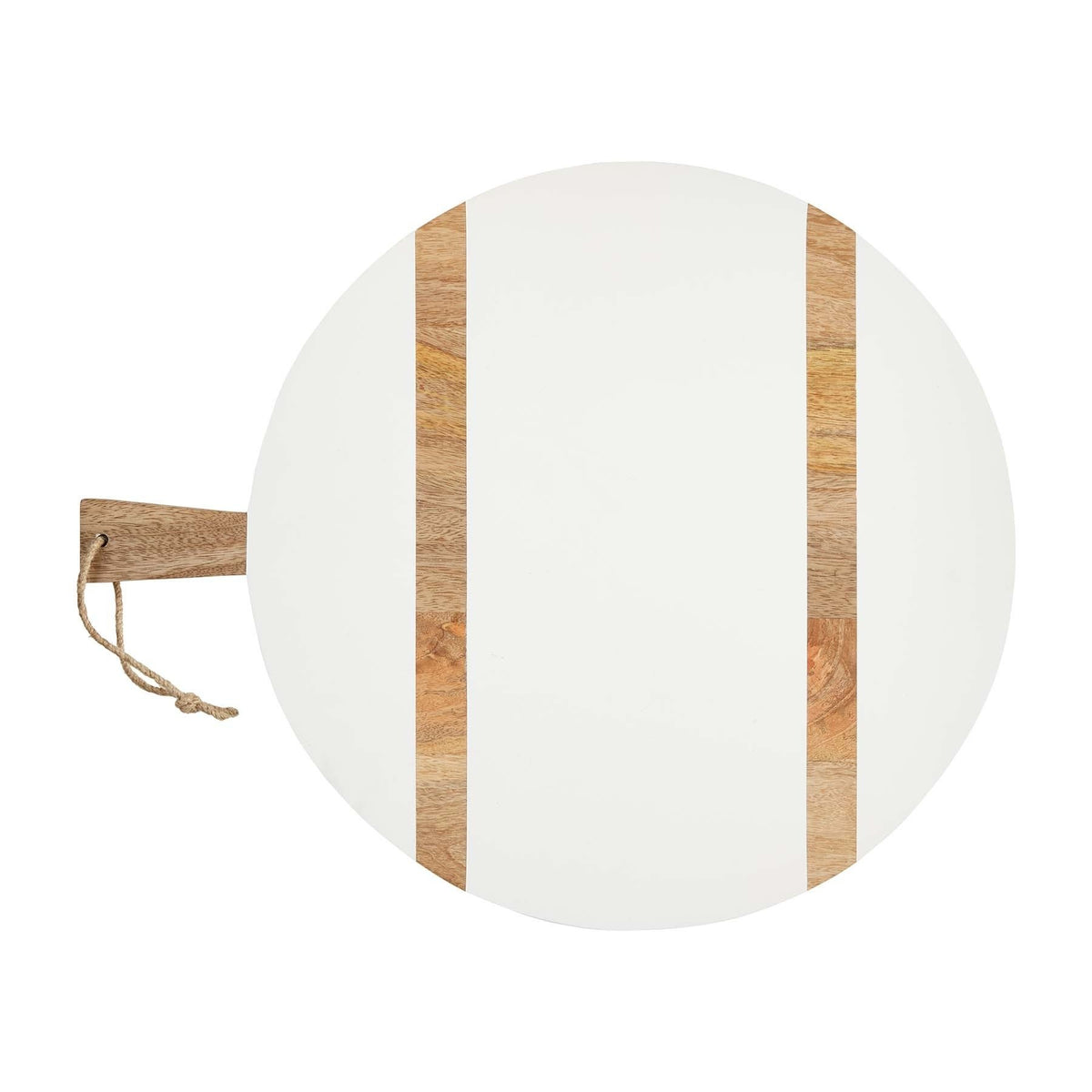 White Large Round Board — alternate view 2