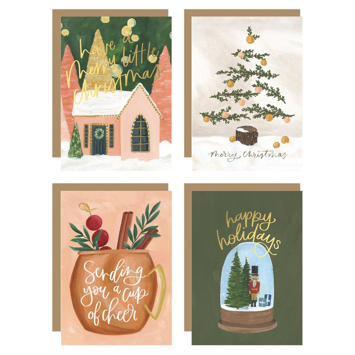 Christmas Cottage Specialty Greeting Card Box Set — alternate view 2