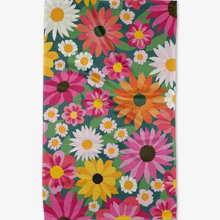 Wild Blooms Tea Towel — alternate view 2