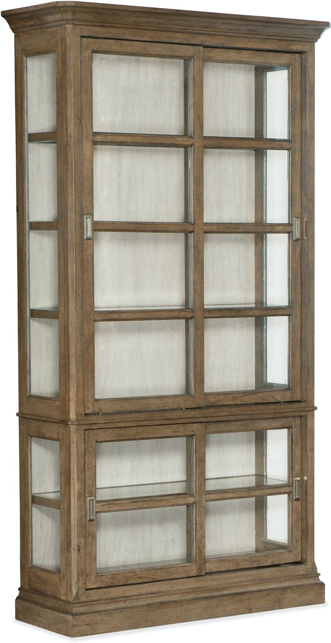 Montebello Sliding Door Display Cabinet — alternate view 2