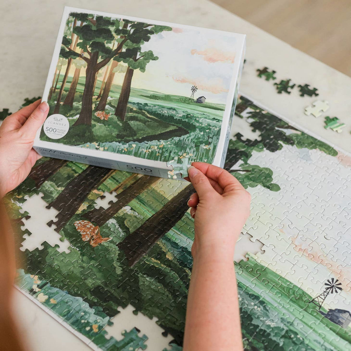 Sunlit Evening Puzzle — alternate view 2