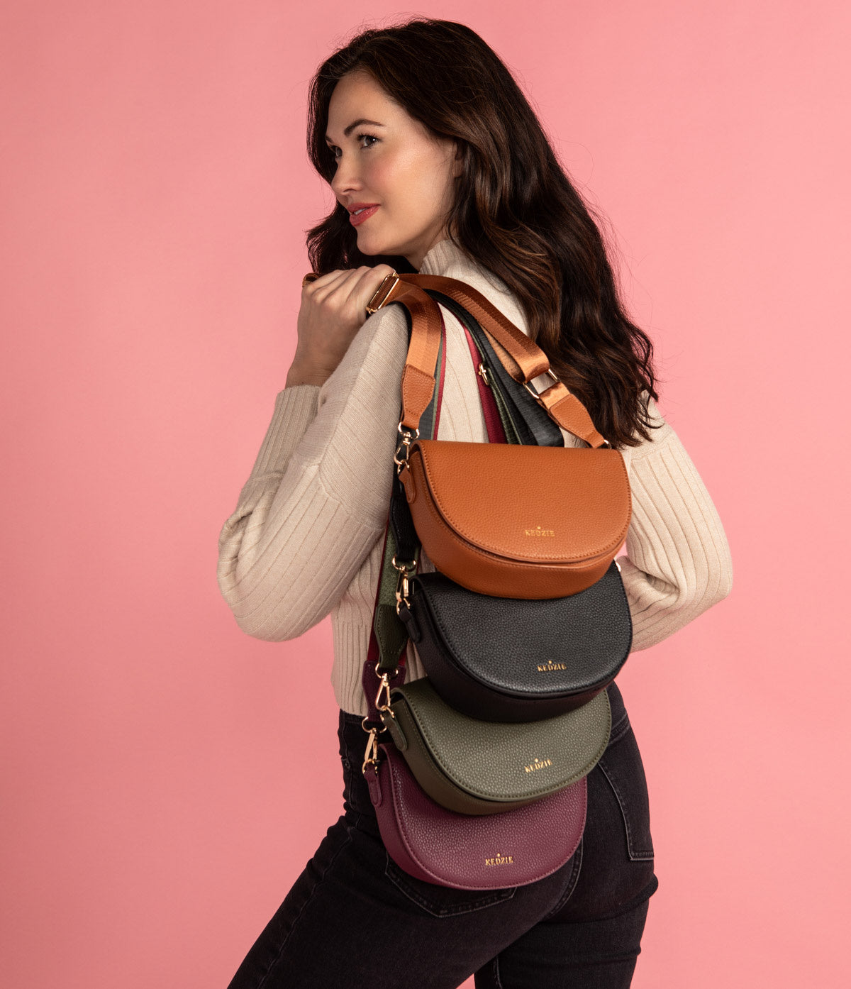 Luna Crossbody  Black