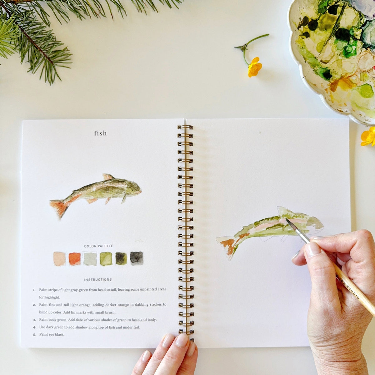 Camping Watercolor Workbook — alternate view 5