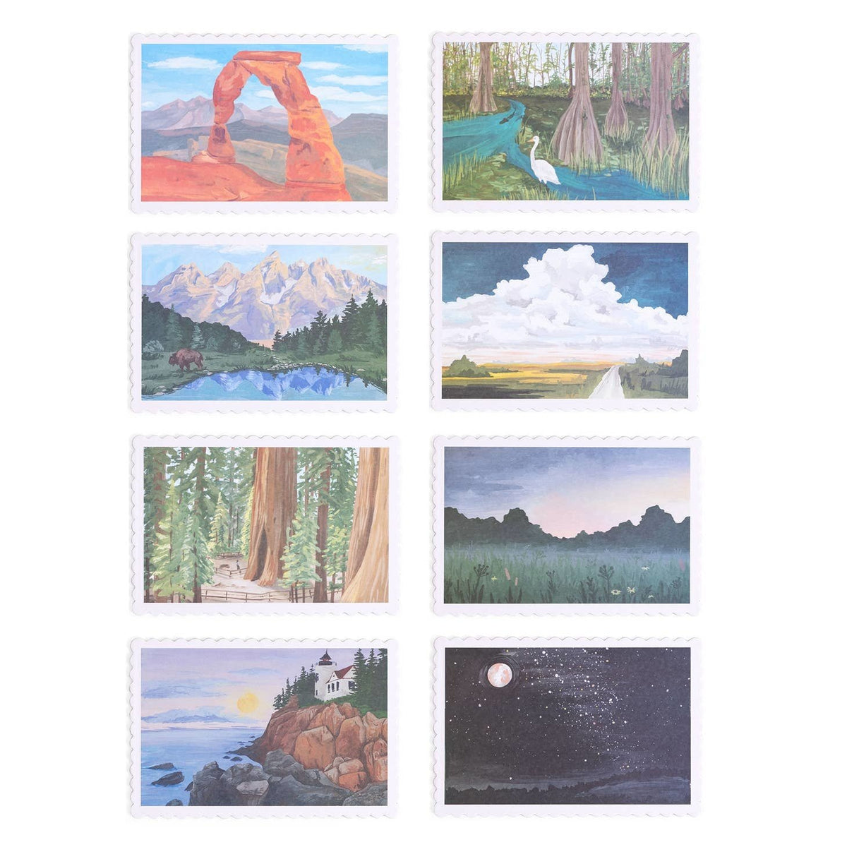 National Parks Postcards Set — alternate view 2