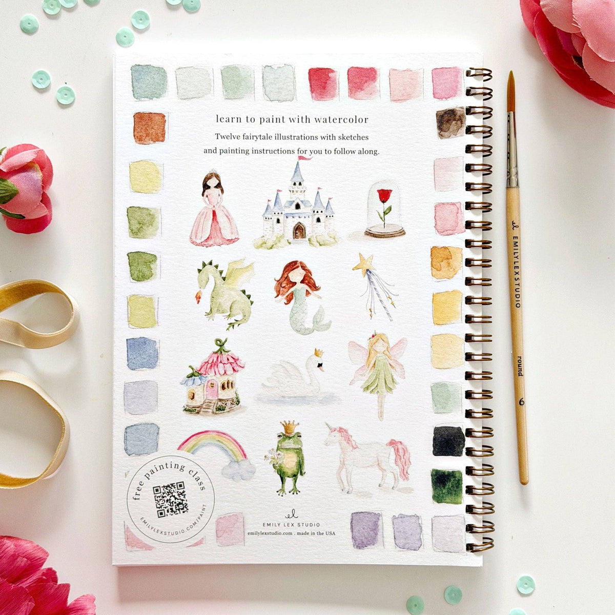 Fairytale Watercolor Workbook — alternate view 2