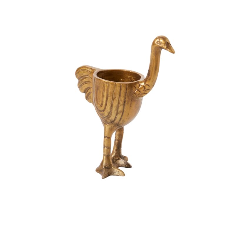 Ostrich Pot — alternate view 2