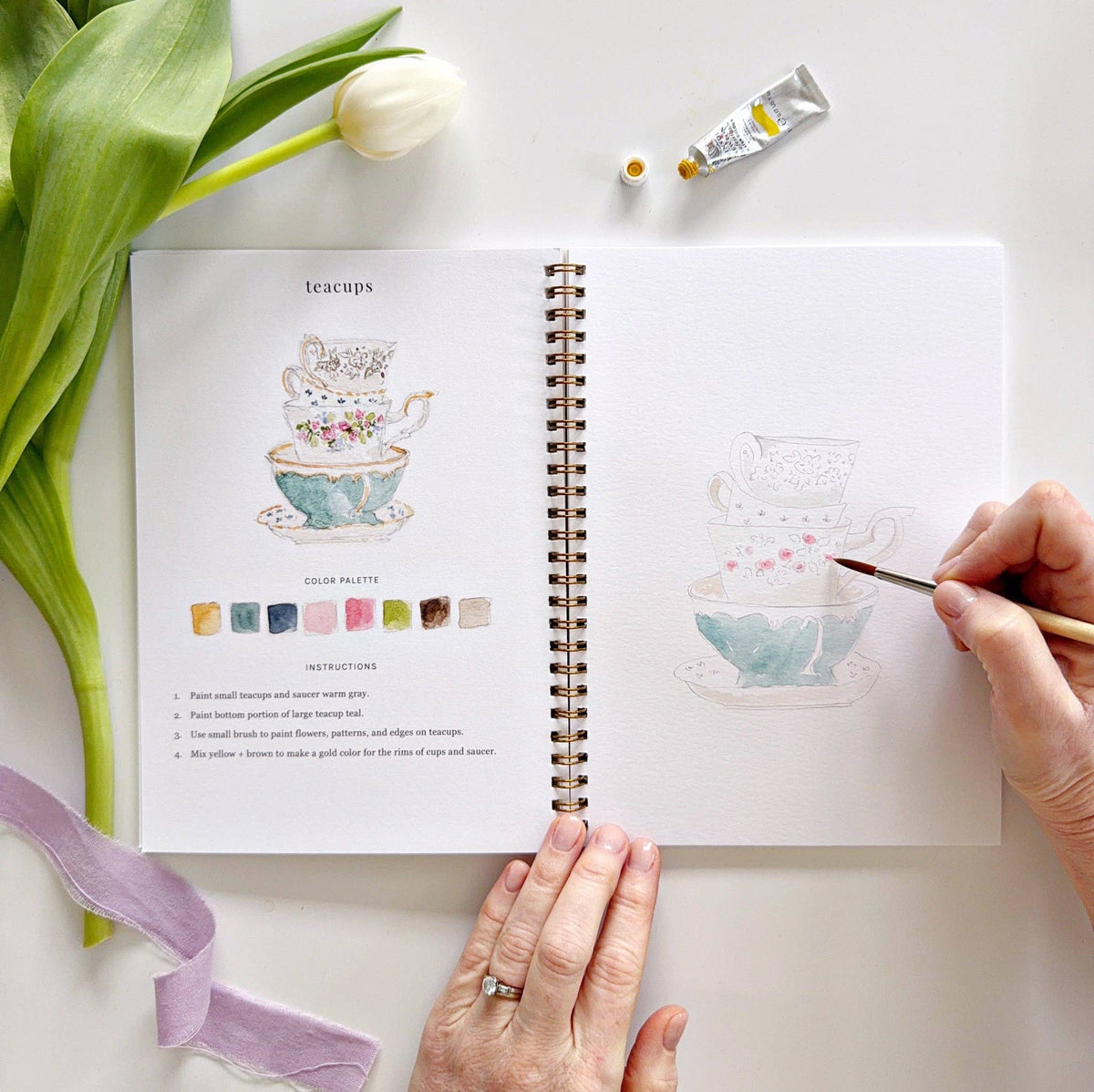 Spring Watercolor Workbook — alternate view 6