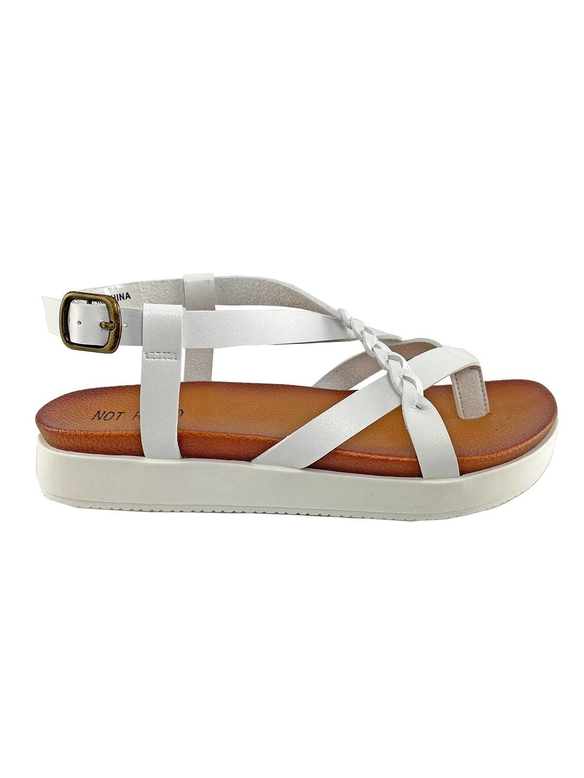 Sela Comfort Sandal - White — alternate view 2