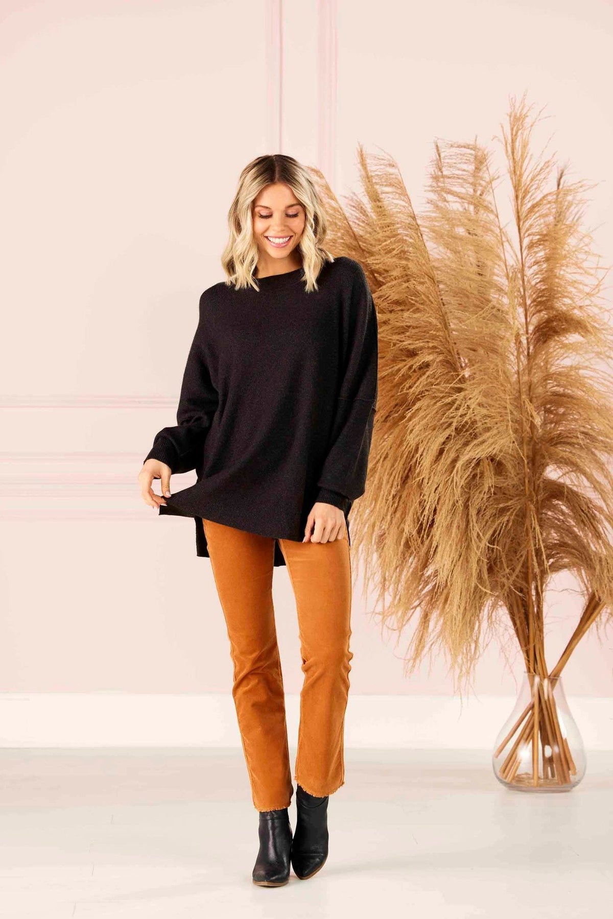 Astrid Ribbed Sweater — alternate view 4