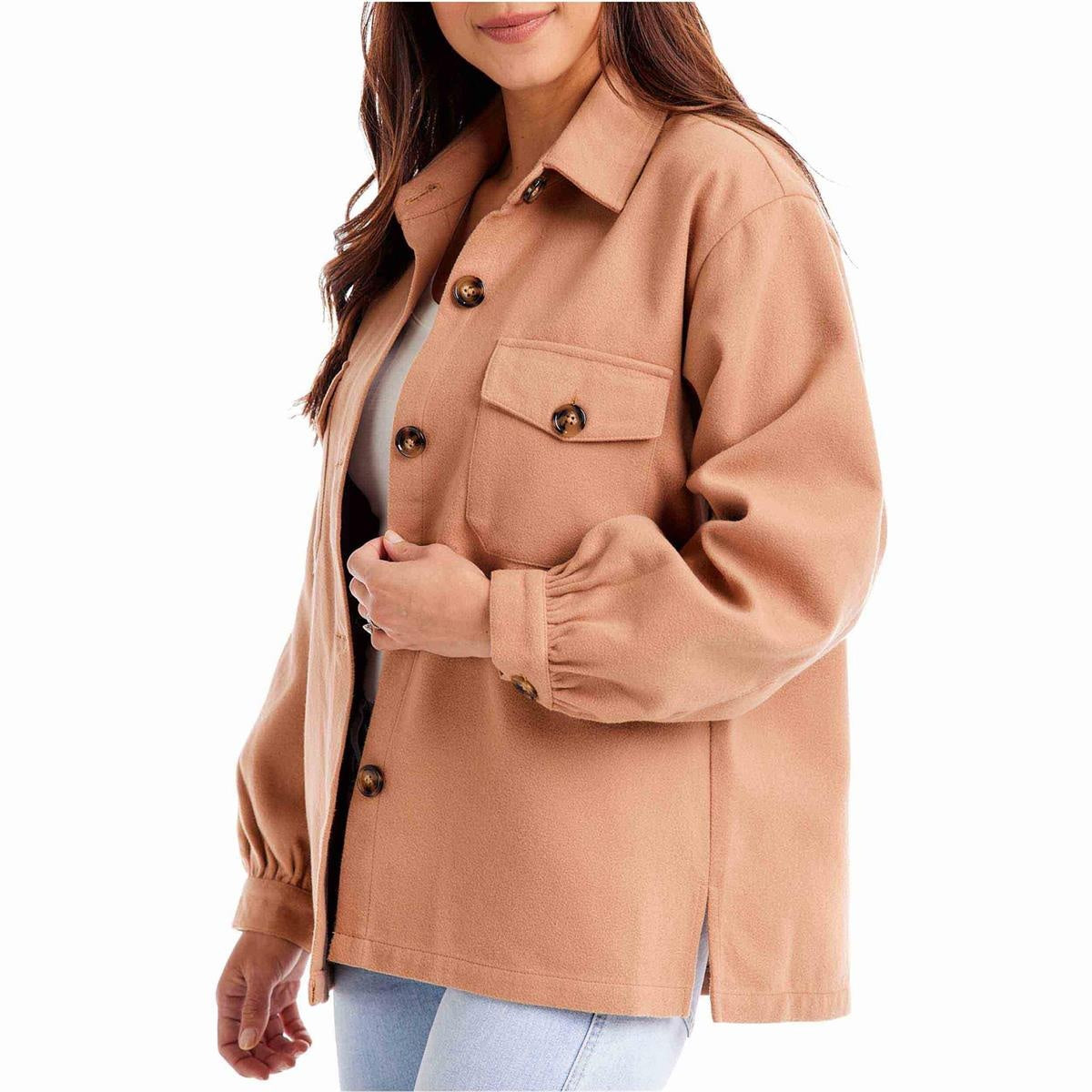 Tan Whitman Shacket — alternate view 3
