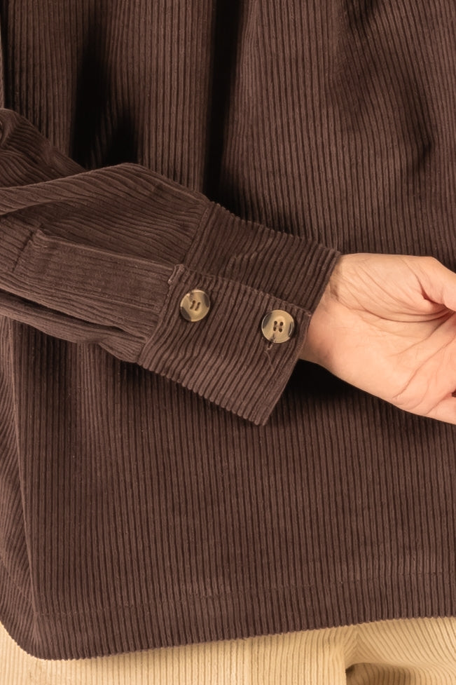 Corduroy Button Up Shirt — alternate view 2