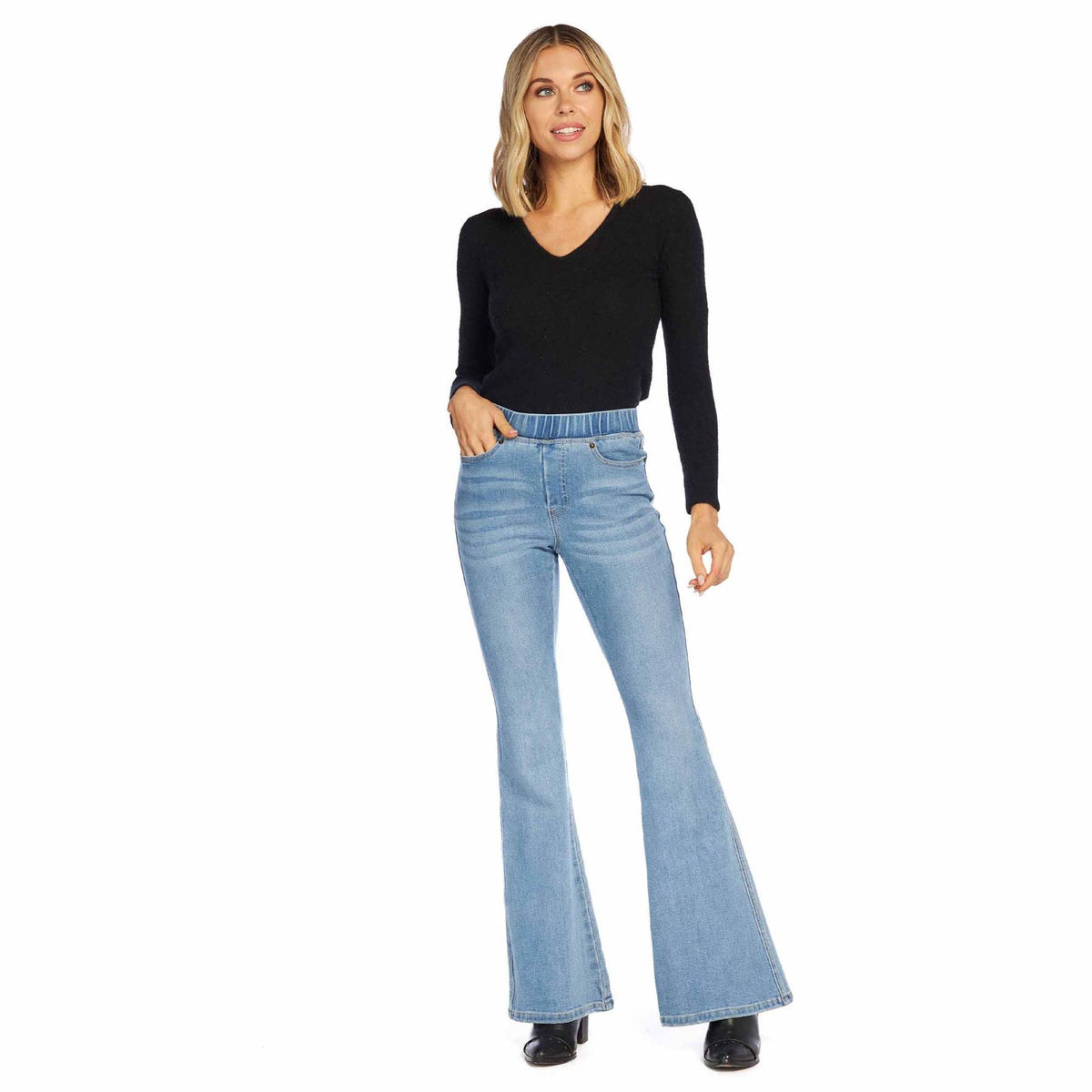 Sicily Flare Jeans — alternate view 3
