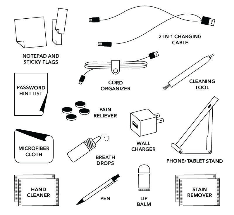 Work from Anywhere Kit Cognac — alternate view 4