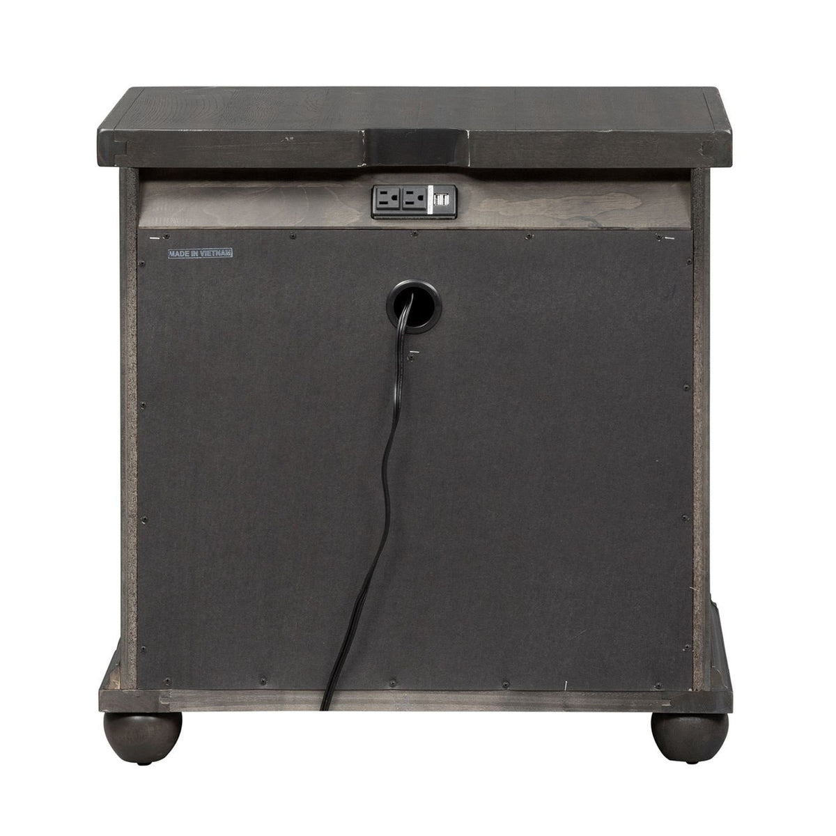 Harvest Home Night Stand w/ Charging Station — alternate view 4