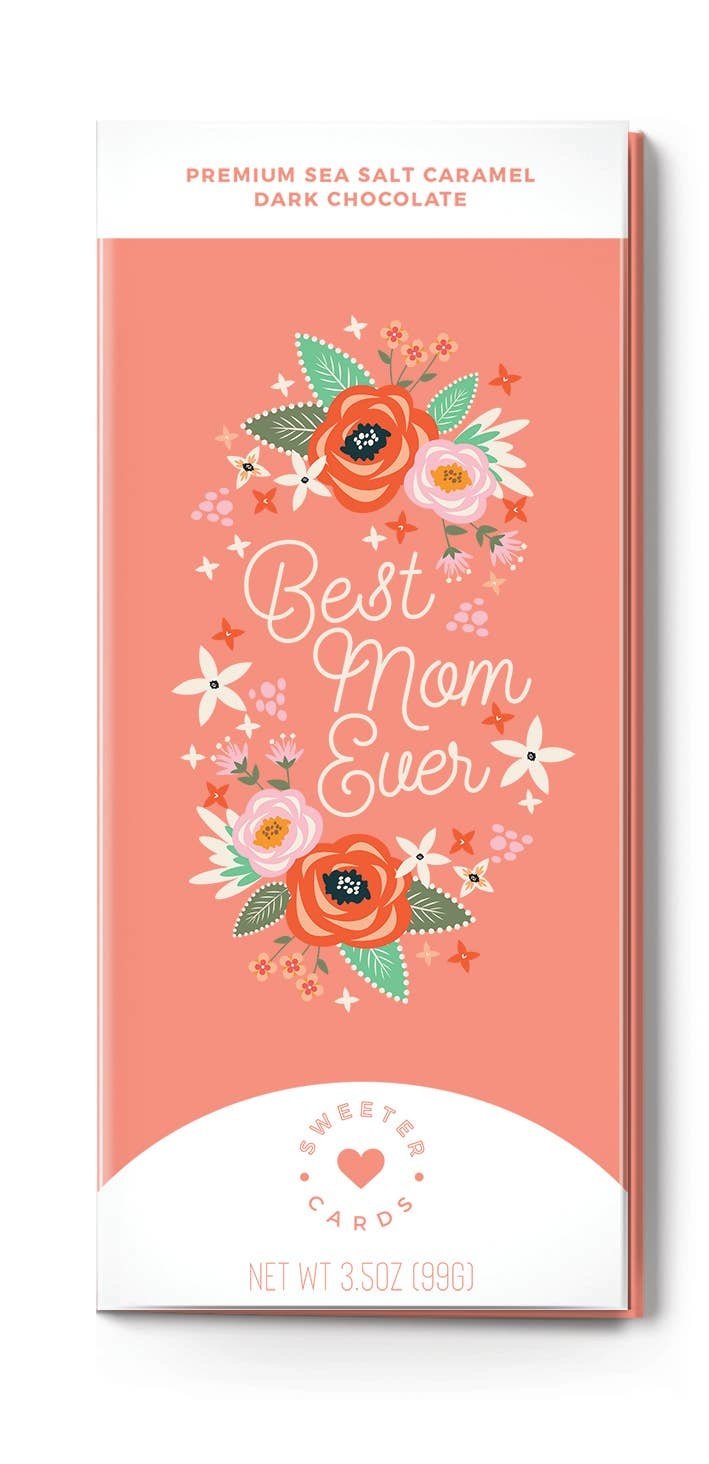 Mother's Day Card with Chocolate Inside - Best Mom Ever — alternate view 3