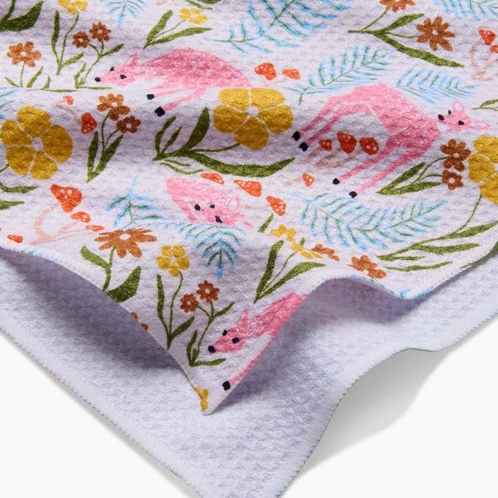 Fern and Fawn Tea Towel — alternate view 2