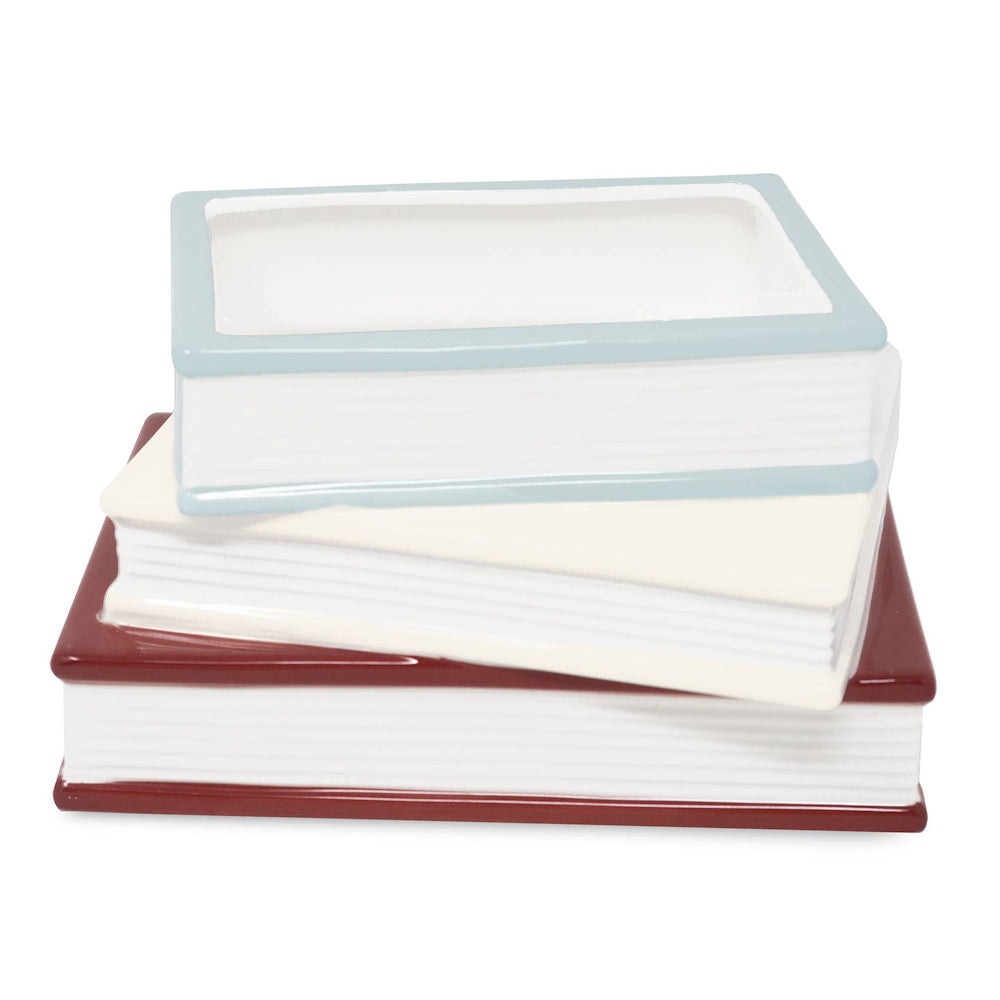 A Christmas Carol Stacked Book Planter — alternate view 3
