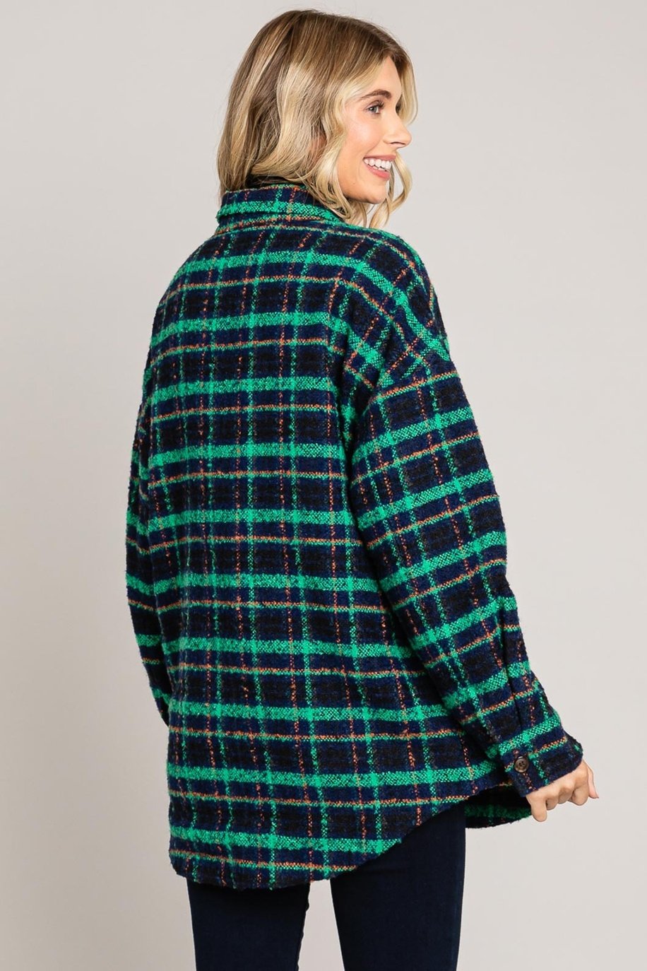 Heavy Weight Warm Plaid Shirket — alternate view 3