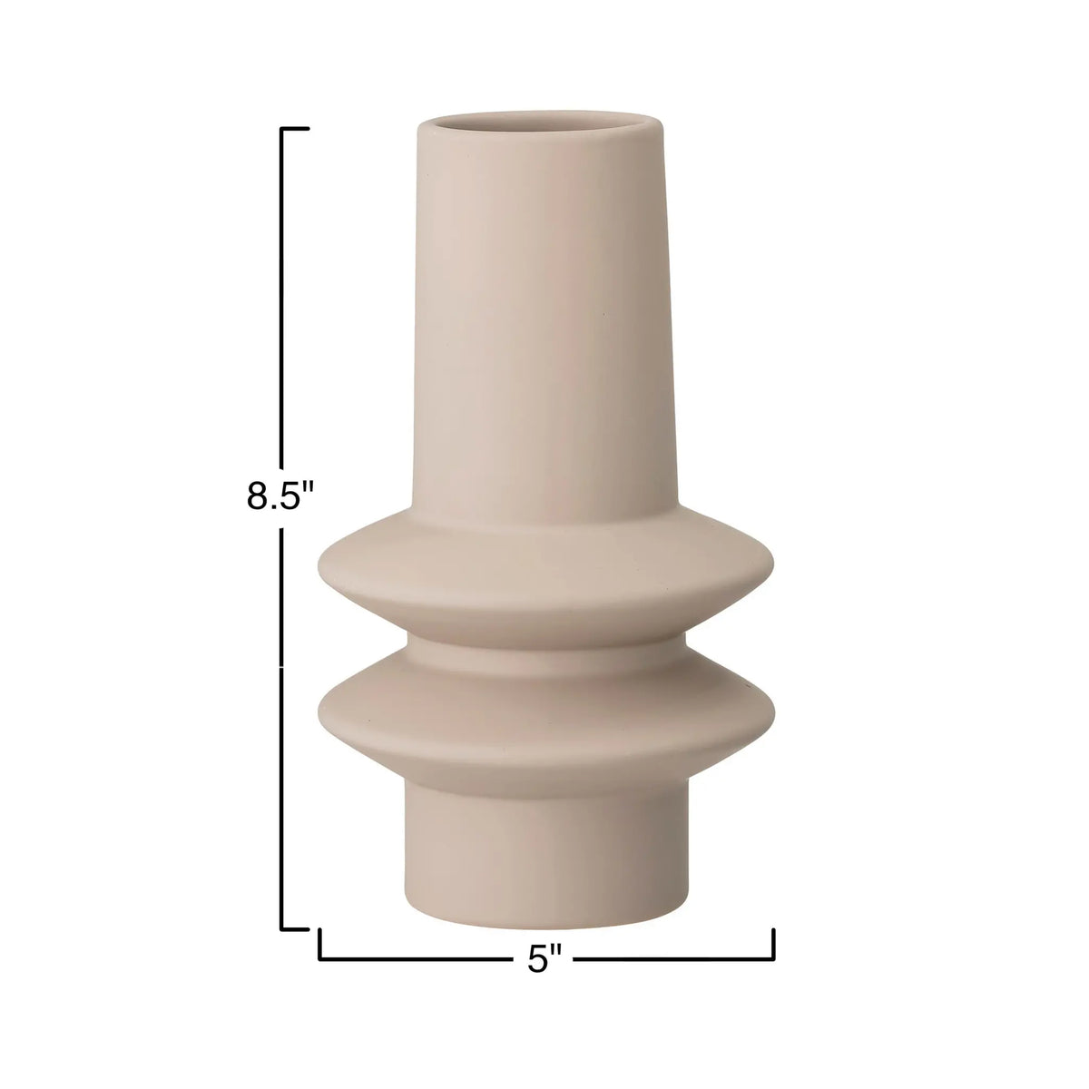 Stoneware Vase-9" — alternate view 3
