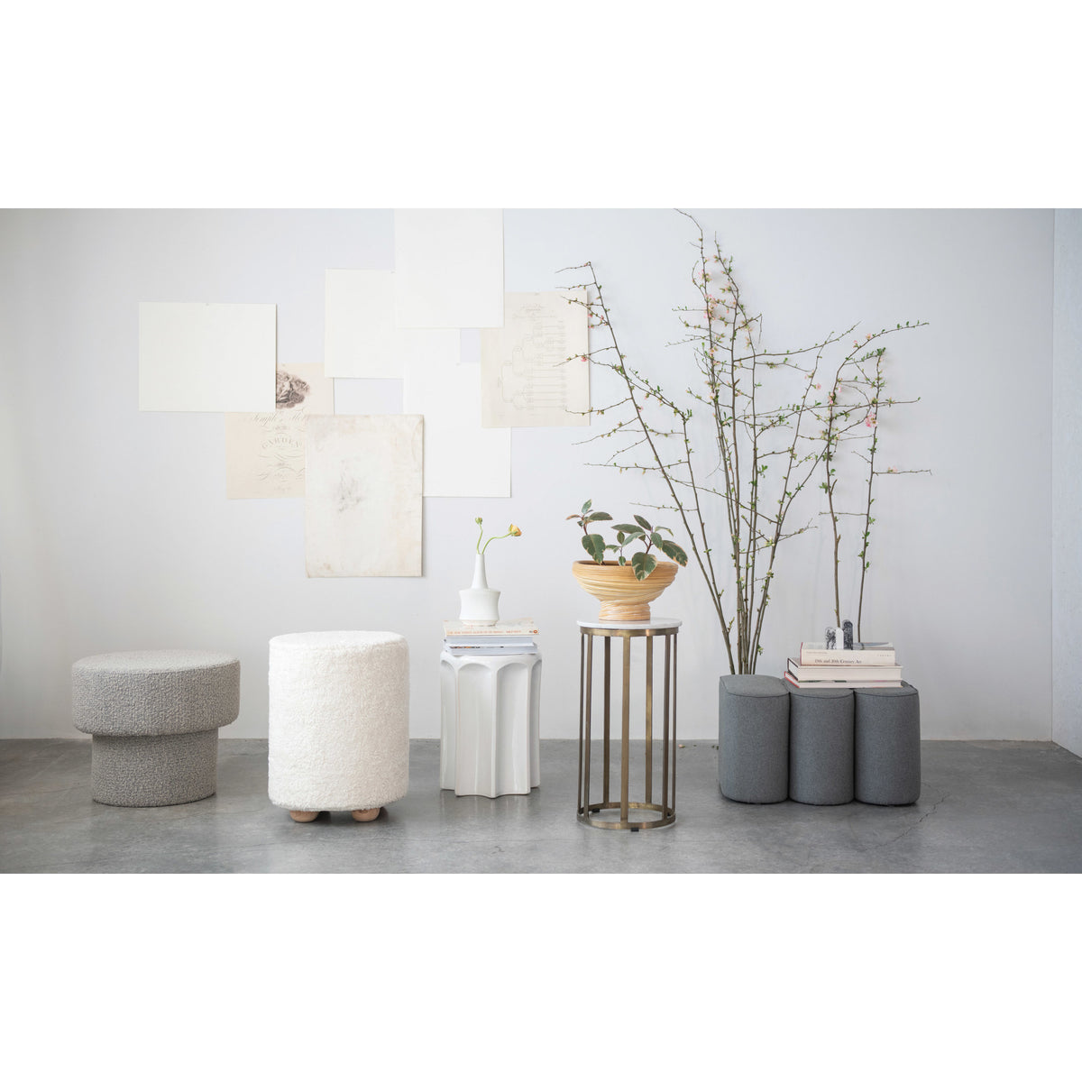 Decorative Stoneware Vase with Reactive Glaze — alternate view 3